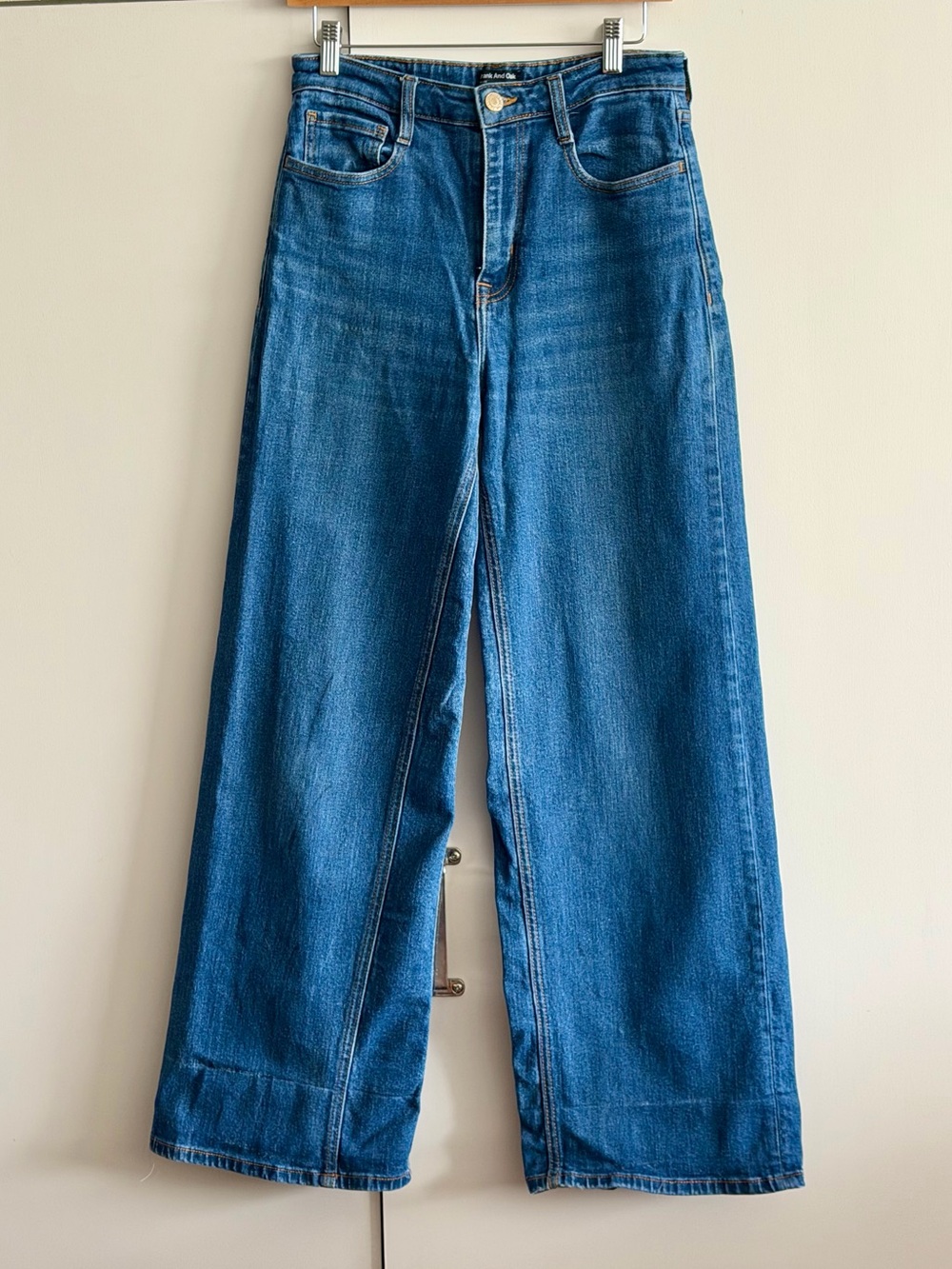 Frank and Oak wide leg size 27 Jeans